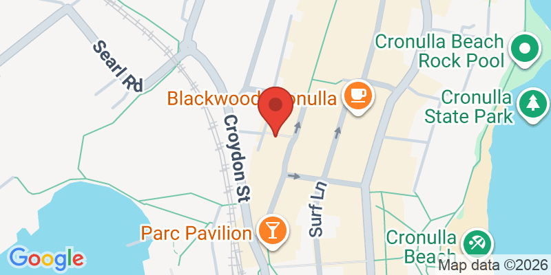 Mapa de la ubicación de Nulla Nulla Cafe