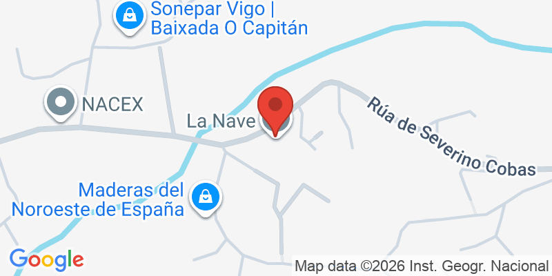 Mapa de la ubicación de La Nave