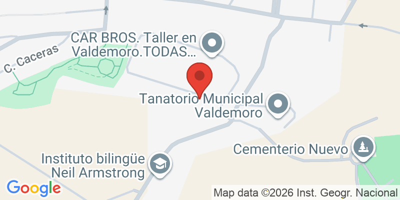 Mapa de la ubicación de Fantasy Park Valdemoro