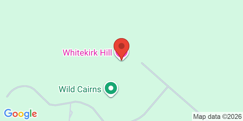 Mapa de la ubicación de Whitekirk Hill