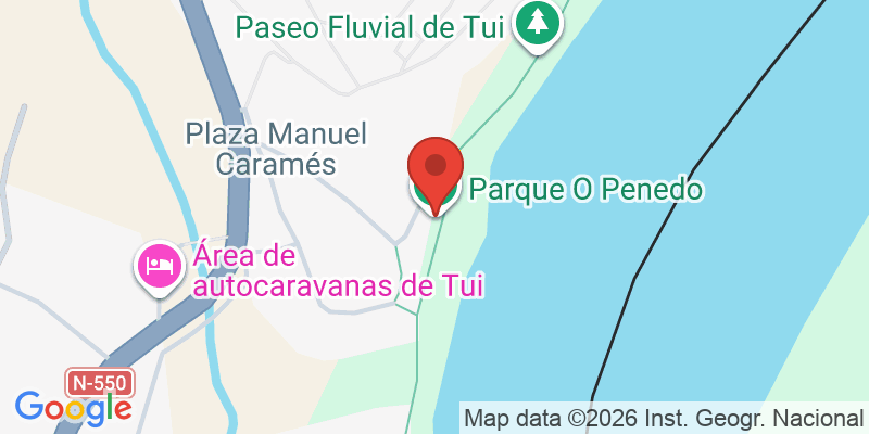 Mapa de la ubicación de Parque O Penedo