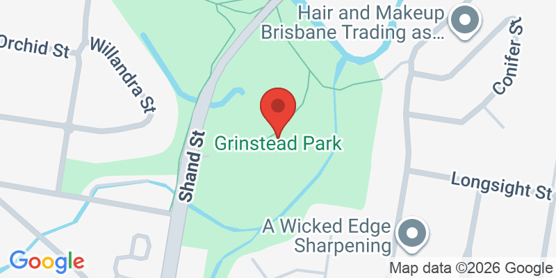 Mapa de la ubicación de Grinstead Park