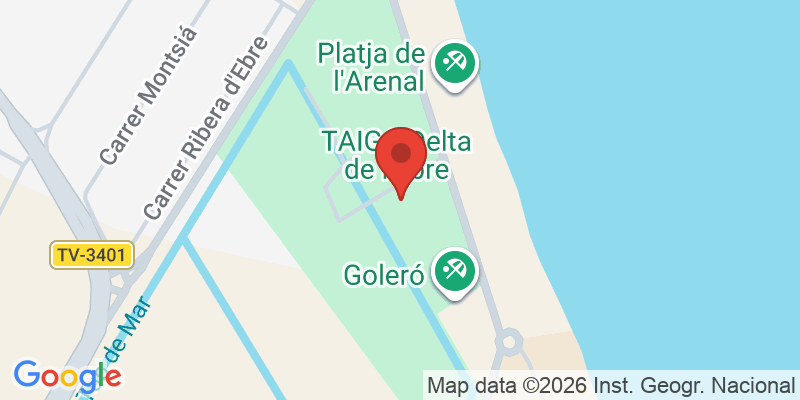 Mapa de la ubicación de Futurium