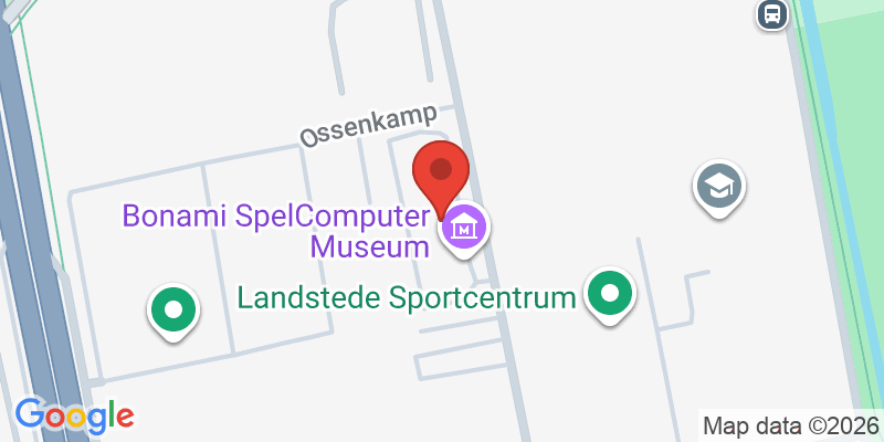 Mapa de la ubicación de Bonami game console Museum