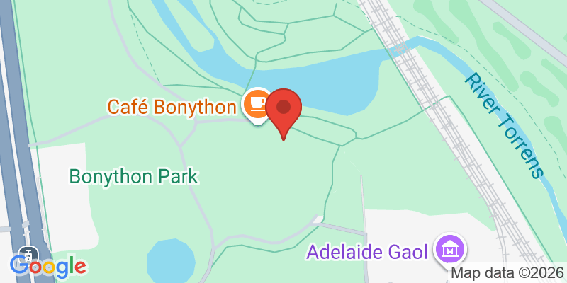Mapa de la ubicación de Bonython Park Playspace