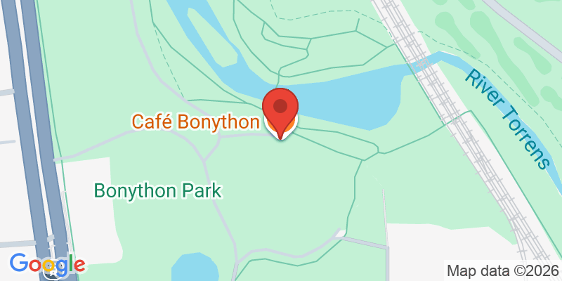 Mapa de la ubicación de Cafe Bonython