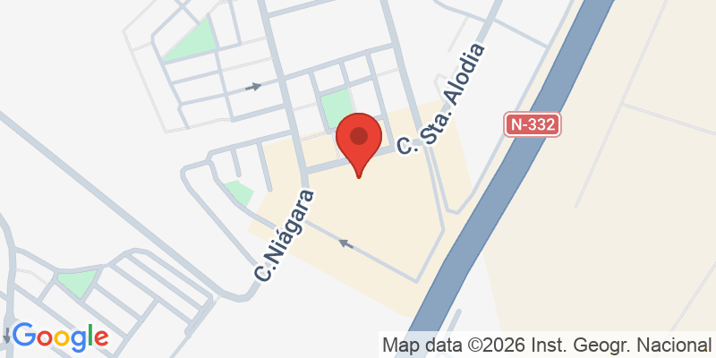 Mapa de la ubicación de Dream park