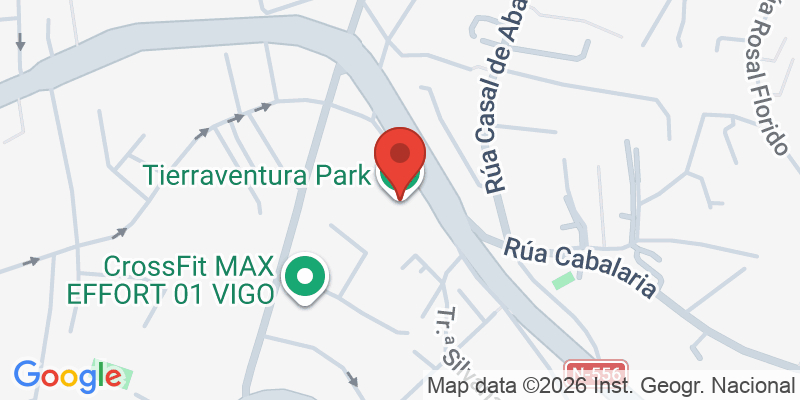 Mapa de la ubicación de Tierraventura Park