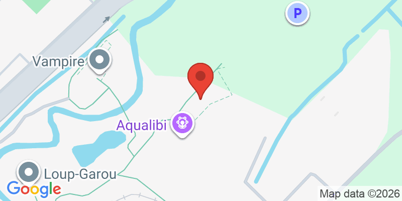 Mapa de la ubicación de Walibi Belgium