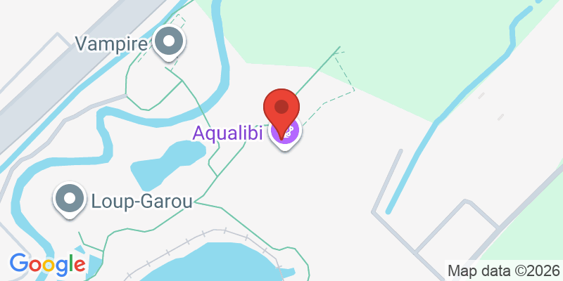 Mapa de la ubicación de Aqualibi