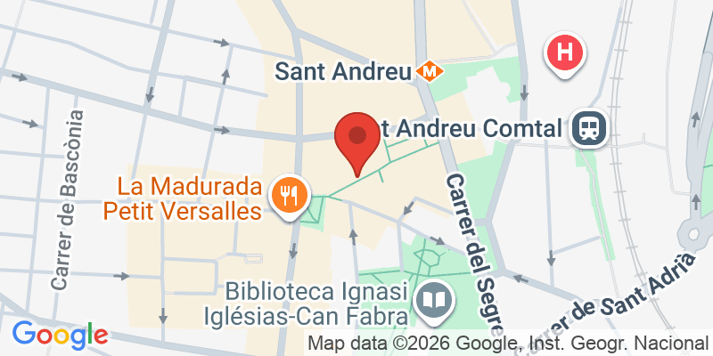 Mapa de la ubicación de Lluna de Formatge, la botiga del ratolí Pérez