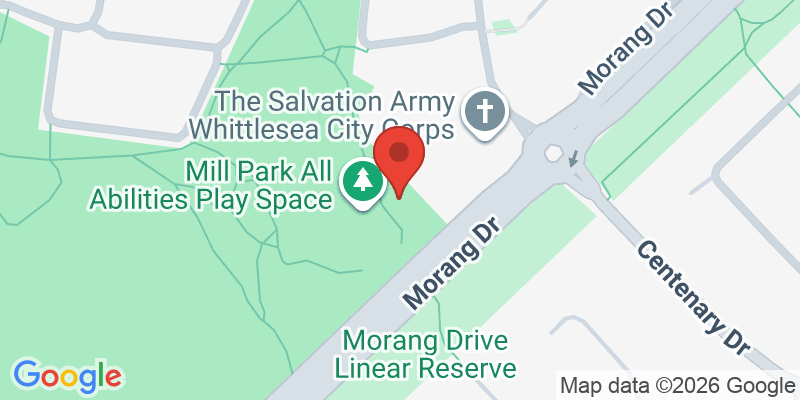 Mapa de la ubicación de All Abilities Play Space