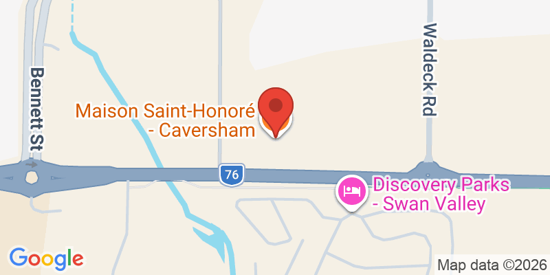 Mapa de la ubicación de Maison Saint-Honoré