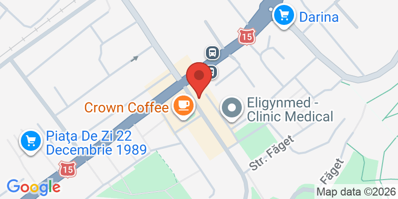 Mapa de la ubicación de Crown Coffee