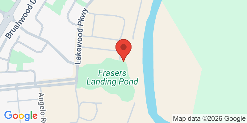 Mapa de la ubicación de Frasers Landing Playground