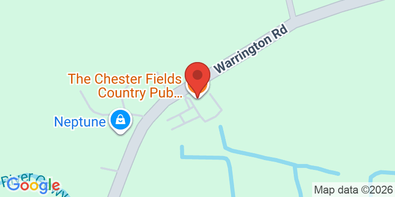 Mapa de la ubicación de The Chester Fields Country Pub, Restaurant & Wedding Venue