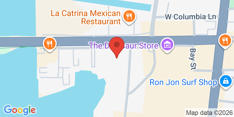 Mapa de la ubicación de Long Doggers