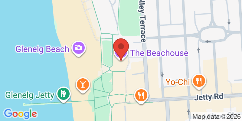 Mapa de la ubicación de The Beachouse