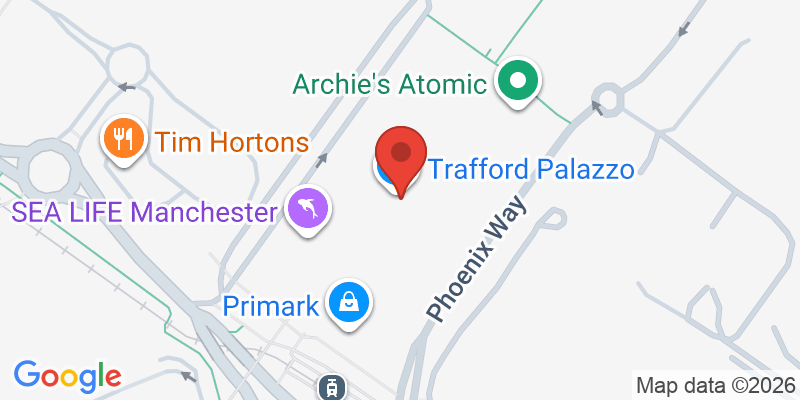 Mapa de la ubicación de LEGOLAND Discovery Centre Manchester