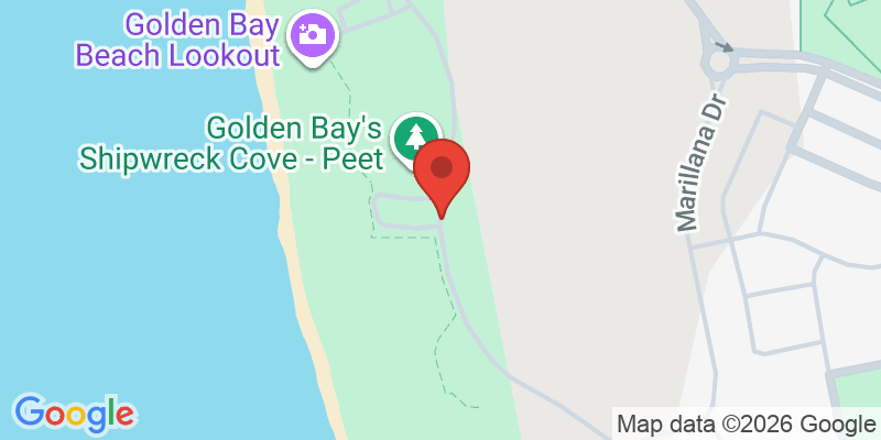 Mapa de la ubicación de Shipwreck Cove