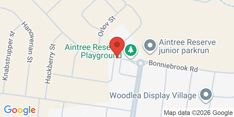 Mapa de la ubicación de Aintree Cafe & Garden