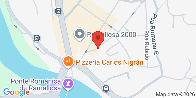 Mapa de la ubicación de Parque Infantil Rúa Romana Alta