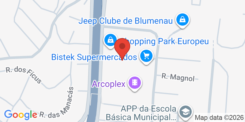 Mapa de la ubicación de Parque Pedagógico Vila de Bremen