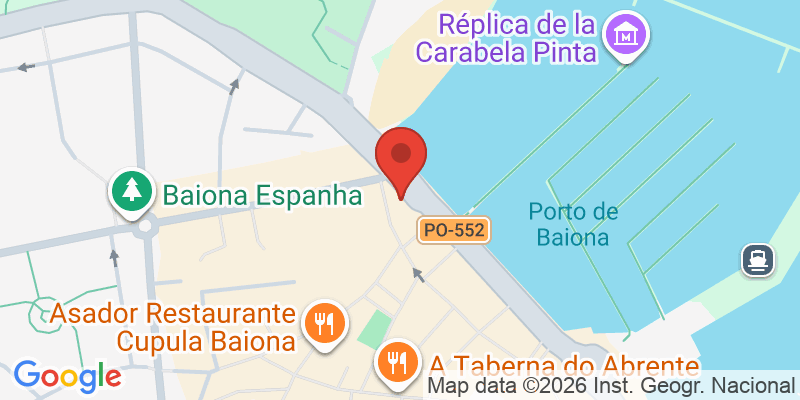 Mapa de la ubicación de La Pepita Burger Bar - Baiona