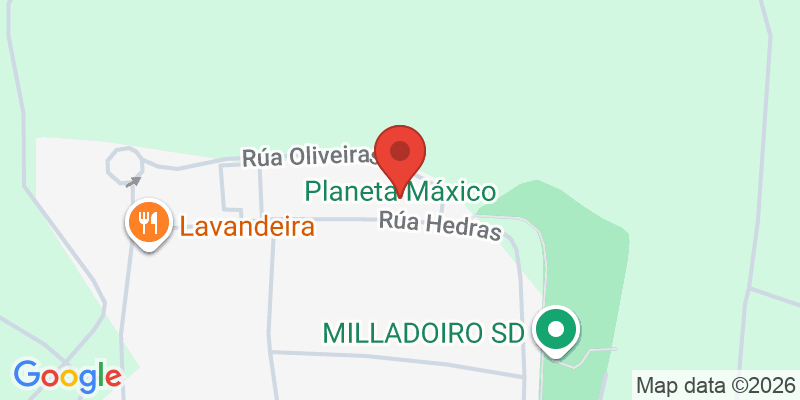 Mapa de la ubicación de Planeta Máxico