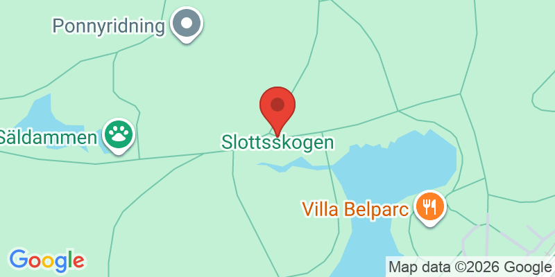Mapa de la ubicación de Slottsskogen