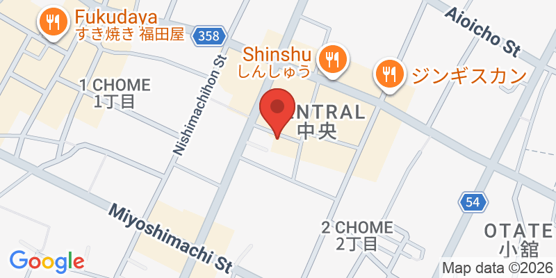 Mapa de la ubicación de nana-mar