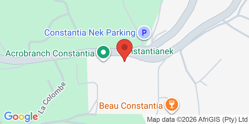 Mapa de la ubicación de Acrobranch Constantia