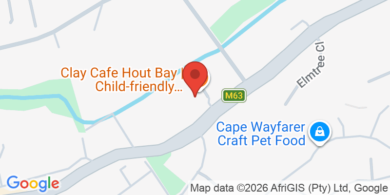 Mapa de la ubicación de Clay Cafe Hout Bay