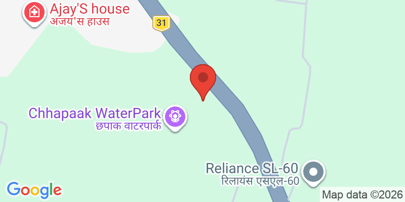 Mapa de la ubicación de Chhapaak Waterpark