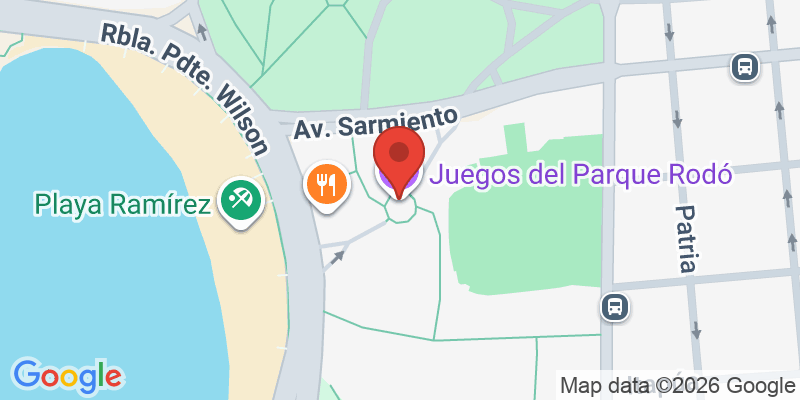 Mapa de la ubicación de Parque Rodó