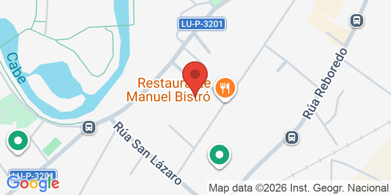 Mapa de la ubicación de Manuel bistro