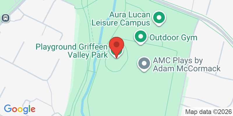 Mapa de la ubicación de Playground Griffeen Valley Park