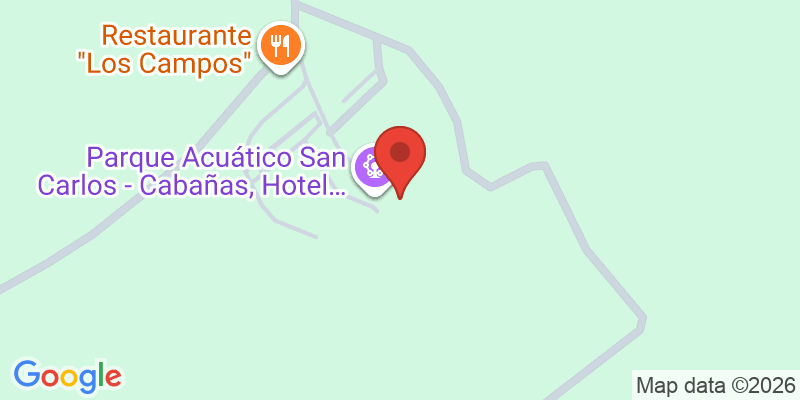 Mapa de la ubicación de Parque Acuático San Carlos