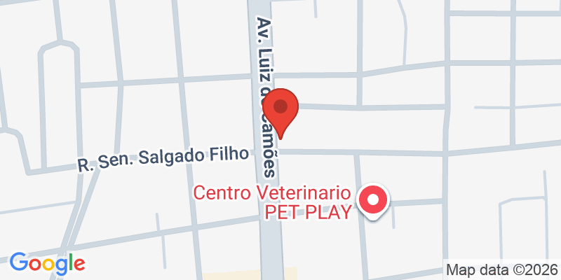 Mapa de la ubicación de Girassol Festas e Eventos