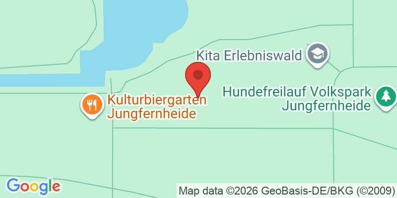 Mapa de la ubicación de Jungfernheide Volkspark