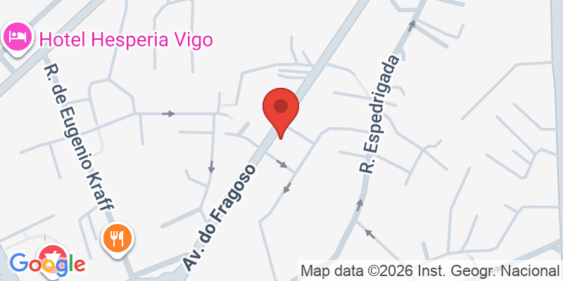 Mapa de la ubicación de Mi Mami Es Lista - Vigo