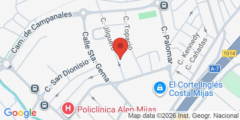 Mapa de la ubicación de Kanguro Park