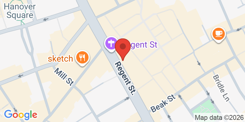 Mapa de la ubicación de Hamleys