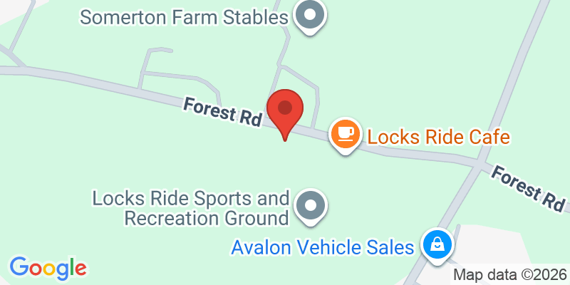 Mapa de la ubicación de Locks Ride Recreation Ground