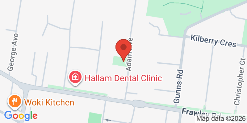 Mapa de la ubicación de Adam Avenue Reserve Playground