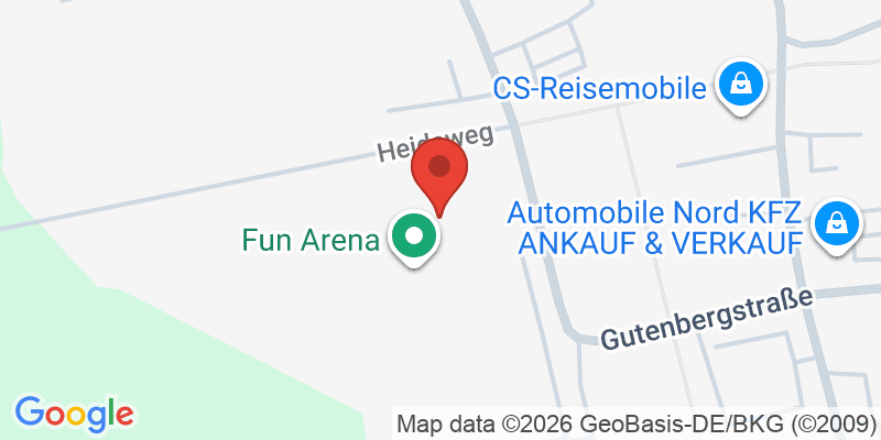 Mapa de la ubicación de Fun Arena