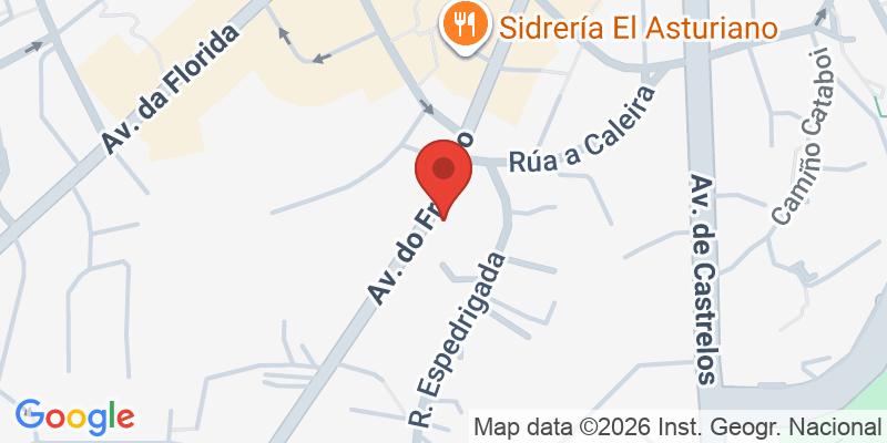 Mapa de la ubicación de Cafetería Destino