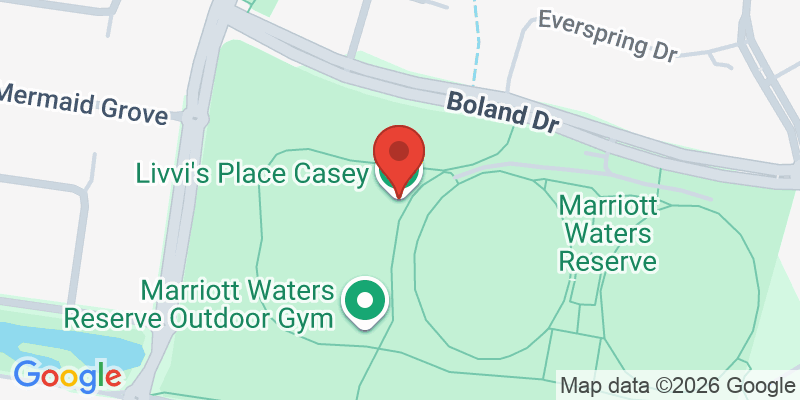 Mapa de la ubicación de Livvi's Place Casey