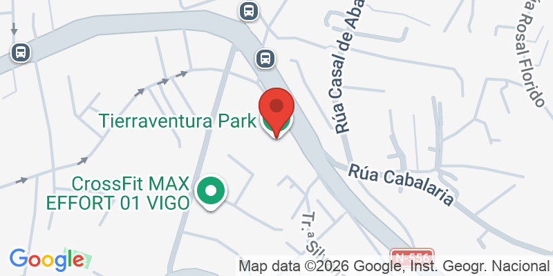 Mapa de la ubicación de Tierraventura Park