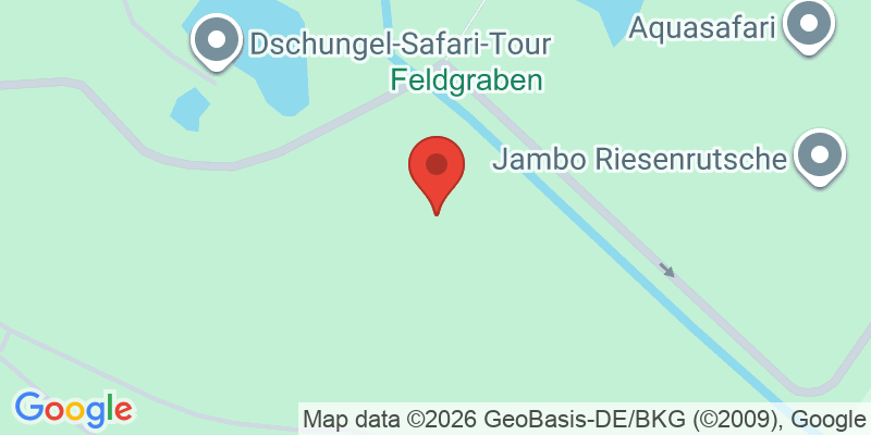 Mapa de la ubicación de Serengeti Park Hodenhagen